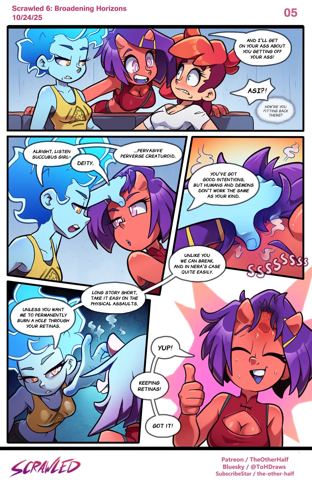 Scrawled 6: Broadening Horizons 5