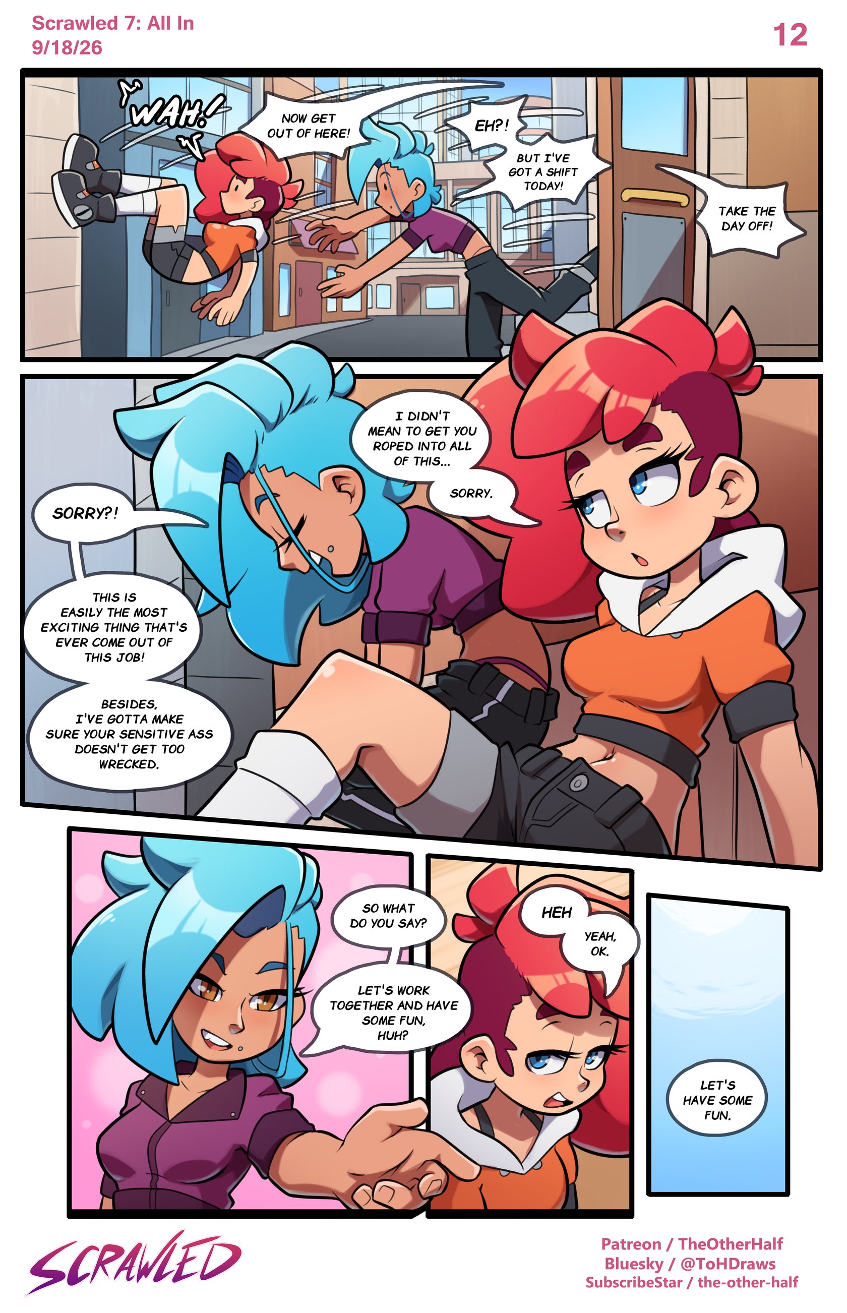 Scrawled 7: All In Oneshot - Page 12