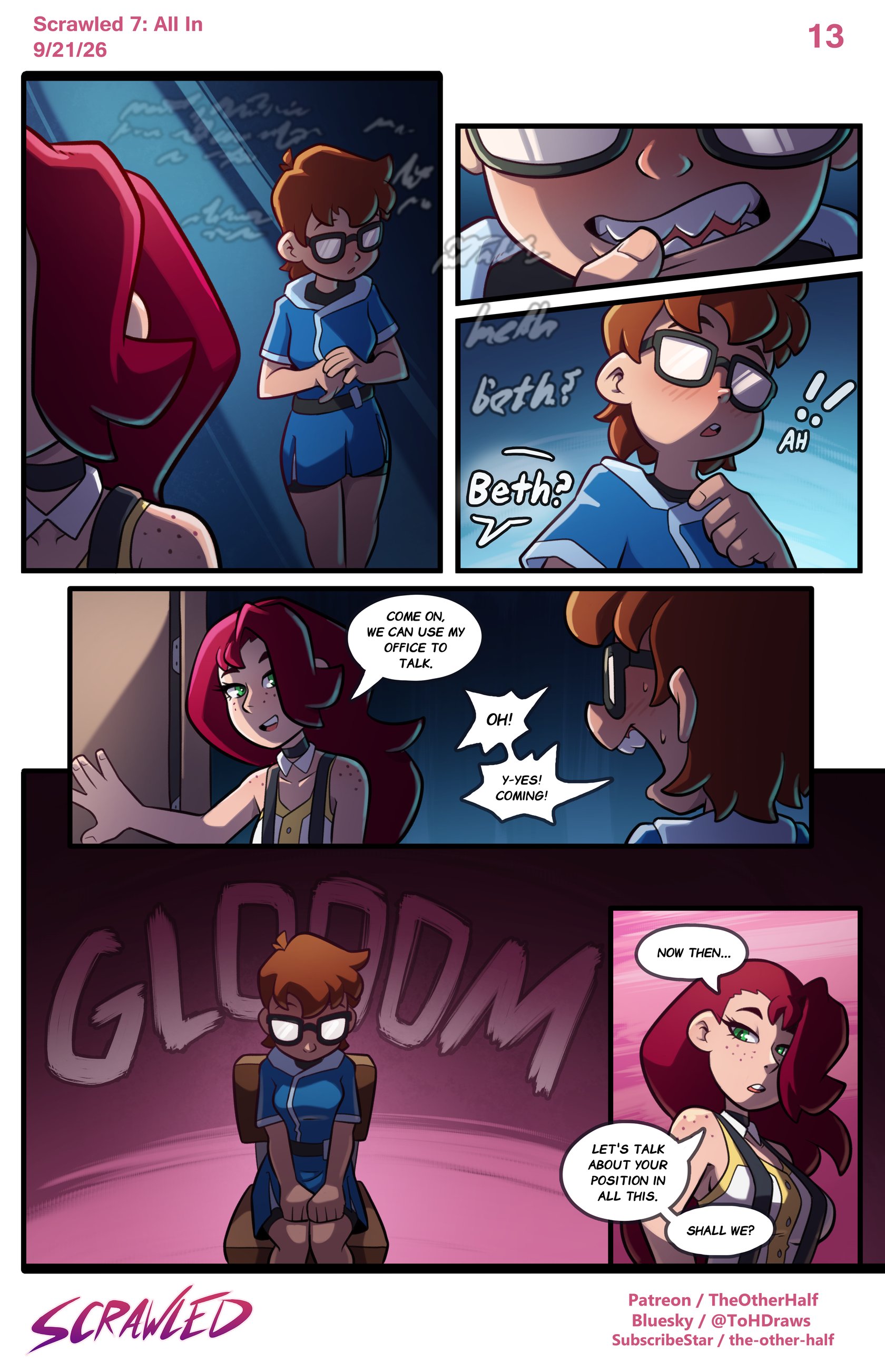 Scrawled 7: All In Oneshot - Page 13