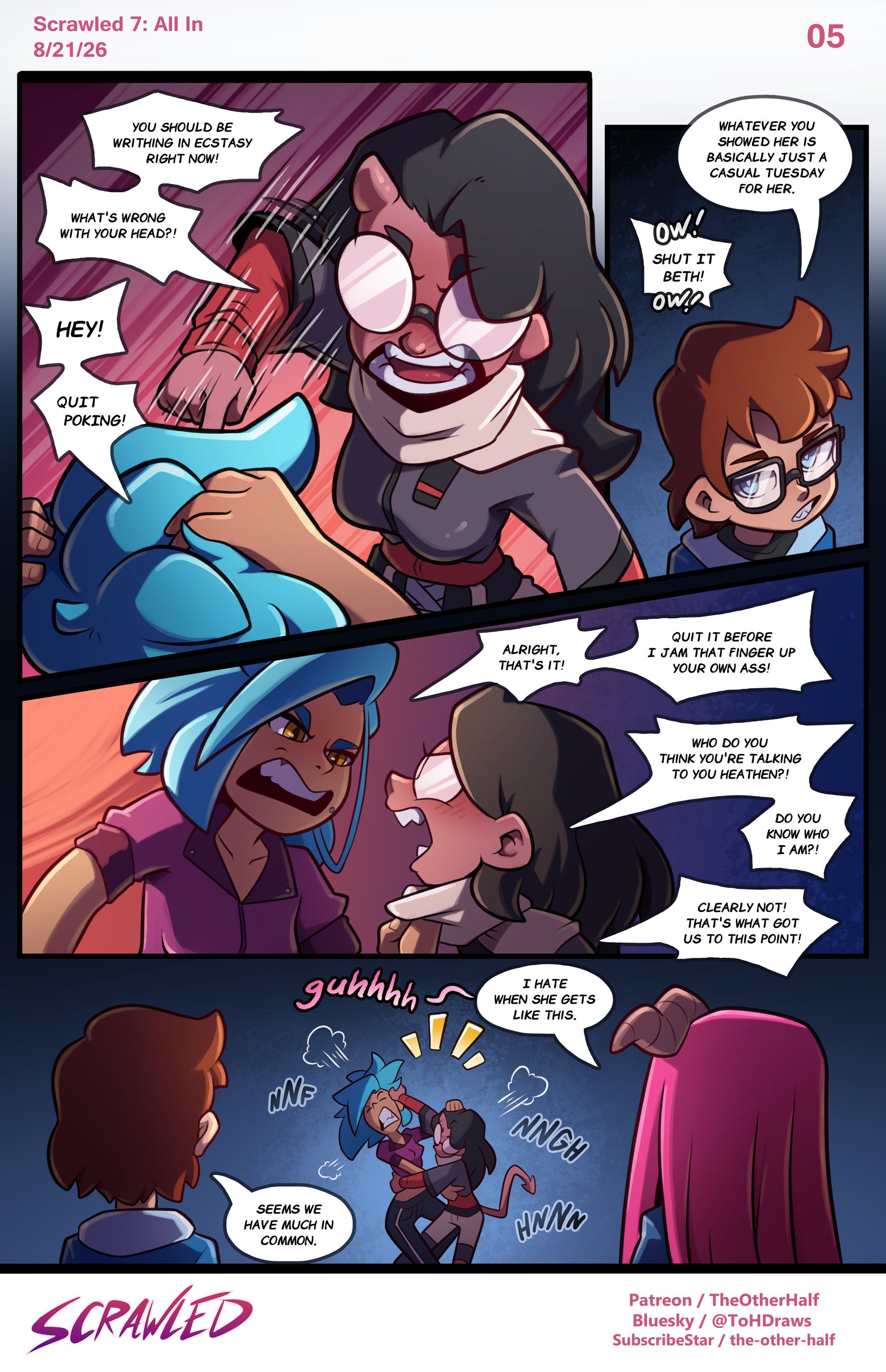 Scrawled 7: All In Oneshot - Page 5