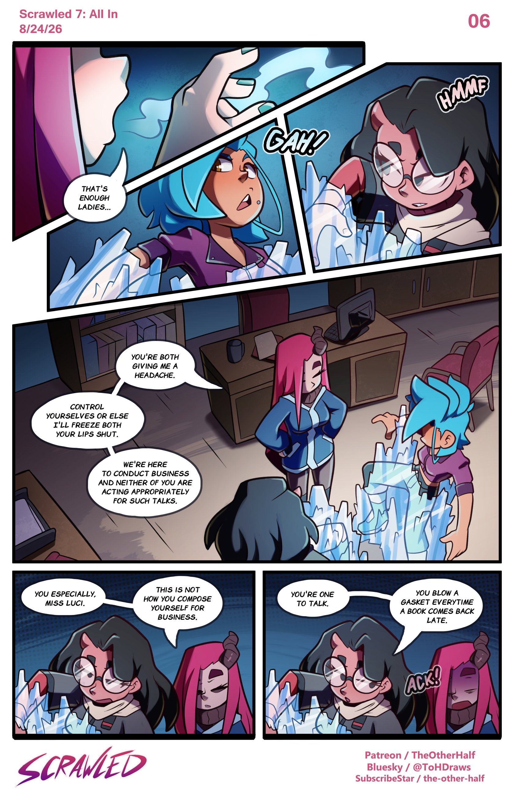 Scrawled 7: All In Oneshot - Page 6