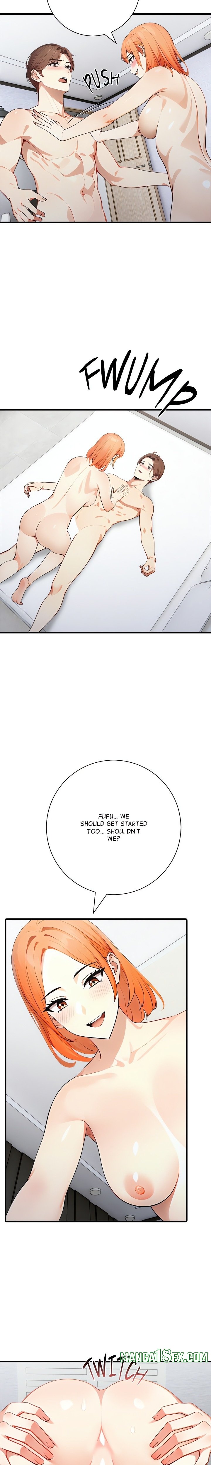 Seductive Curves Behind Closed Doors 12
