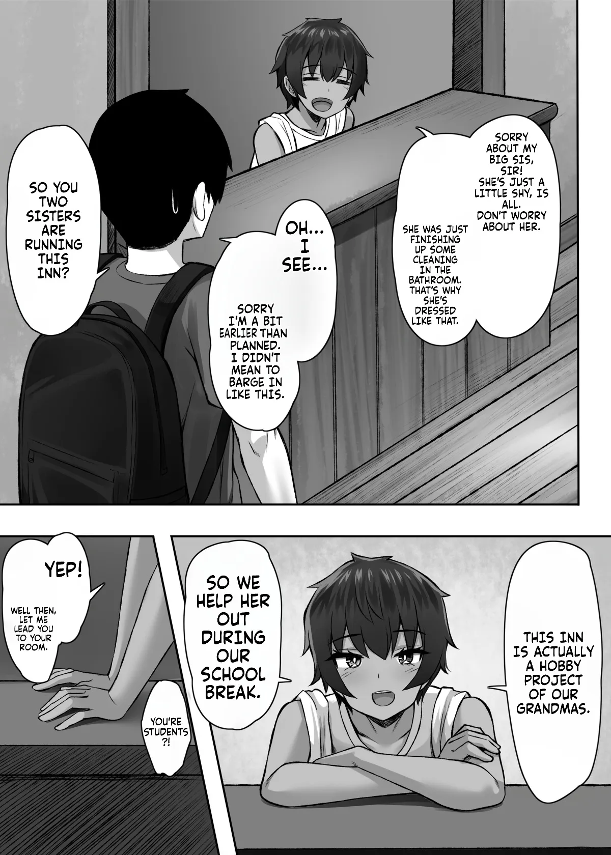 Sei ni Honpousugiru Minshuku Shimai 4