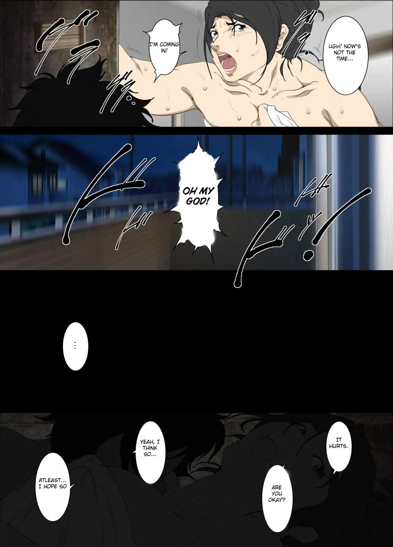 Seieki Mamire no Tansu no Naka ni Tojikomerareta Zenra Oyako no Nurunuru Micchaku Kinshinsoukan 8