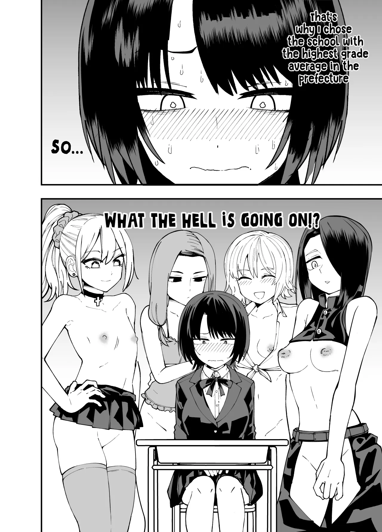 Seifuku ga jiyuu sugiru shingakkou 3