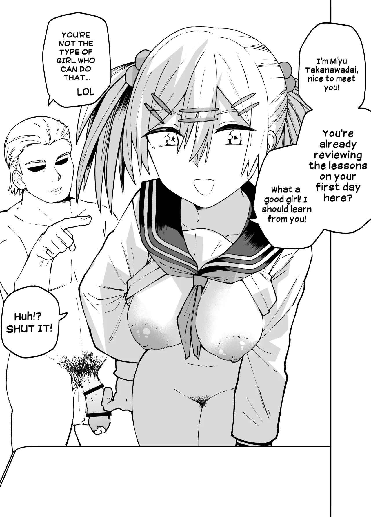 Seifuku ga jiyuu sugiru shingakkou 4