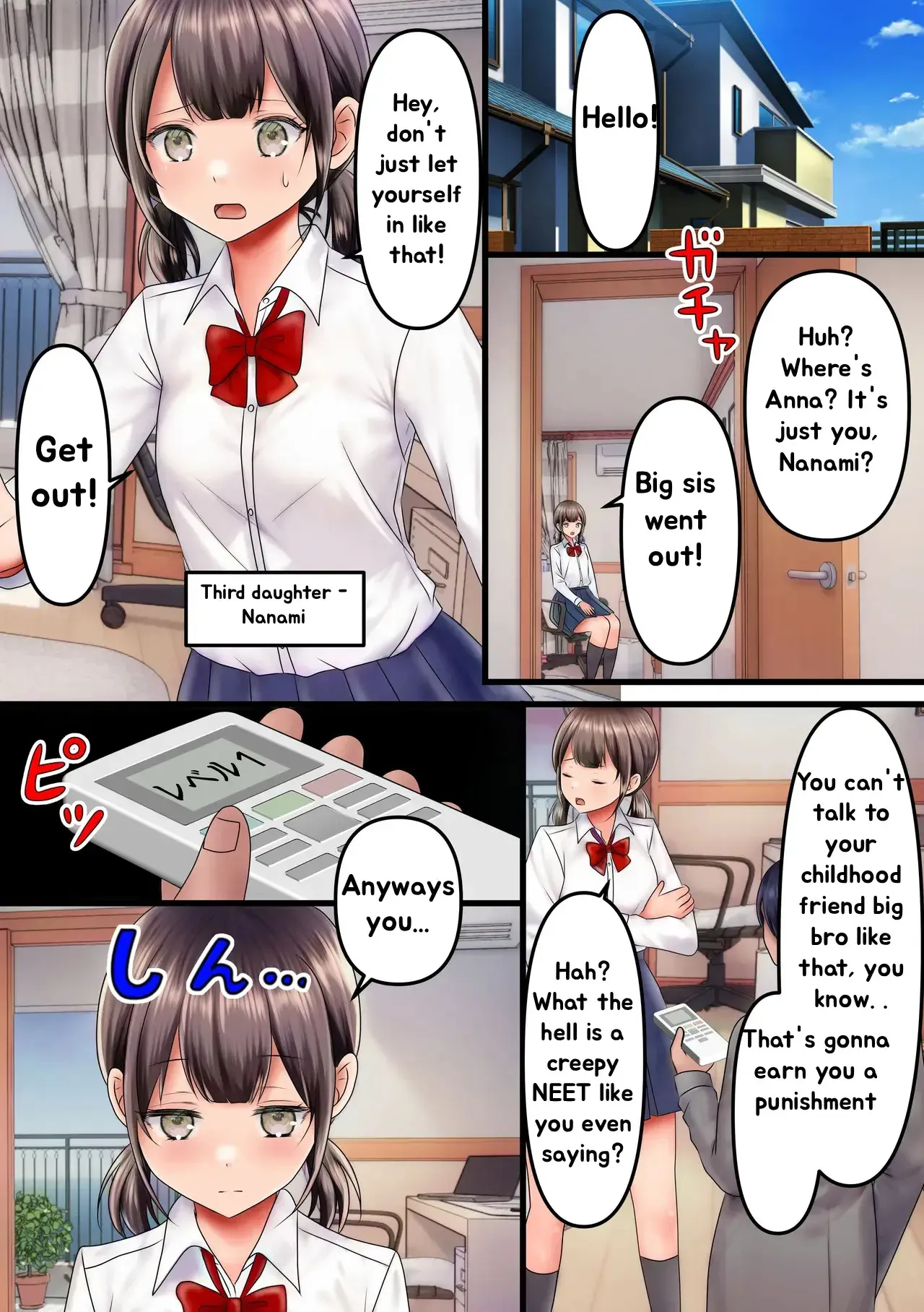 Seiso na Kyonyuu Osananajimi Ikka ga Yonin Sorotte Ore Senyou Mesuana ni Nacchatta! 3