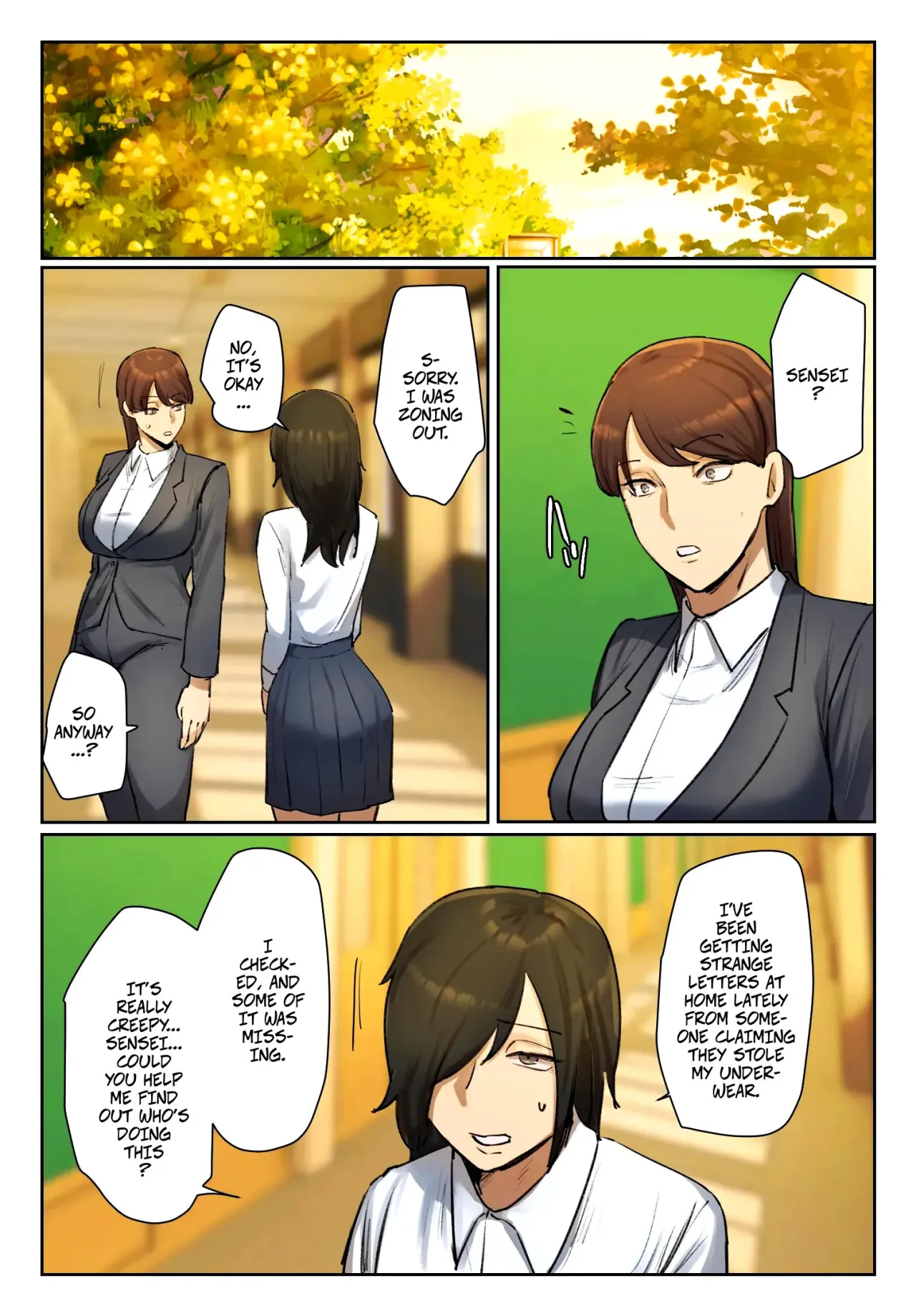 Seito no Shitagi o Tsukete Shazai Shiro [Full Color-ban] 35