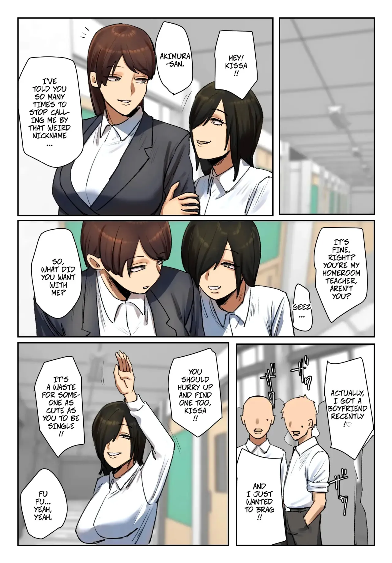 Seito no Shitagi o Tsukete Shazai Shiro [Full Color-ban] 8