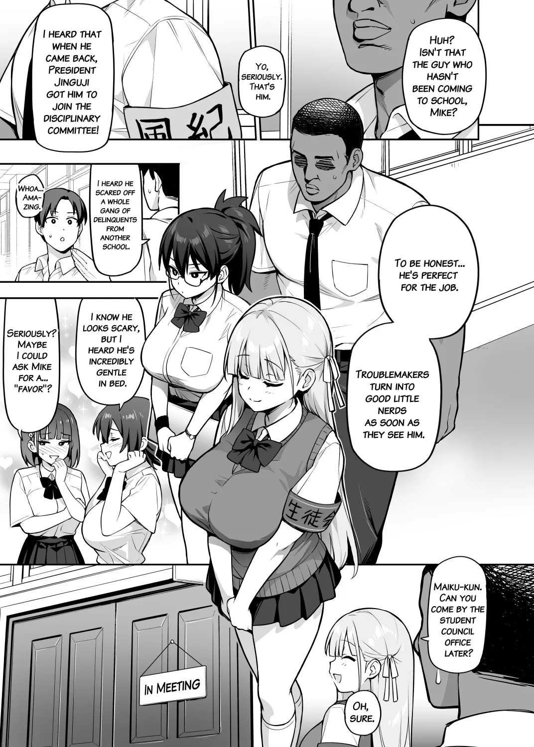 Seitokai no Joshi-tachi ga Kyonyuu sugiru Ken - Decensored 46