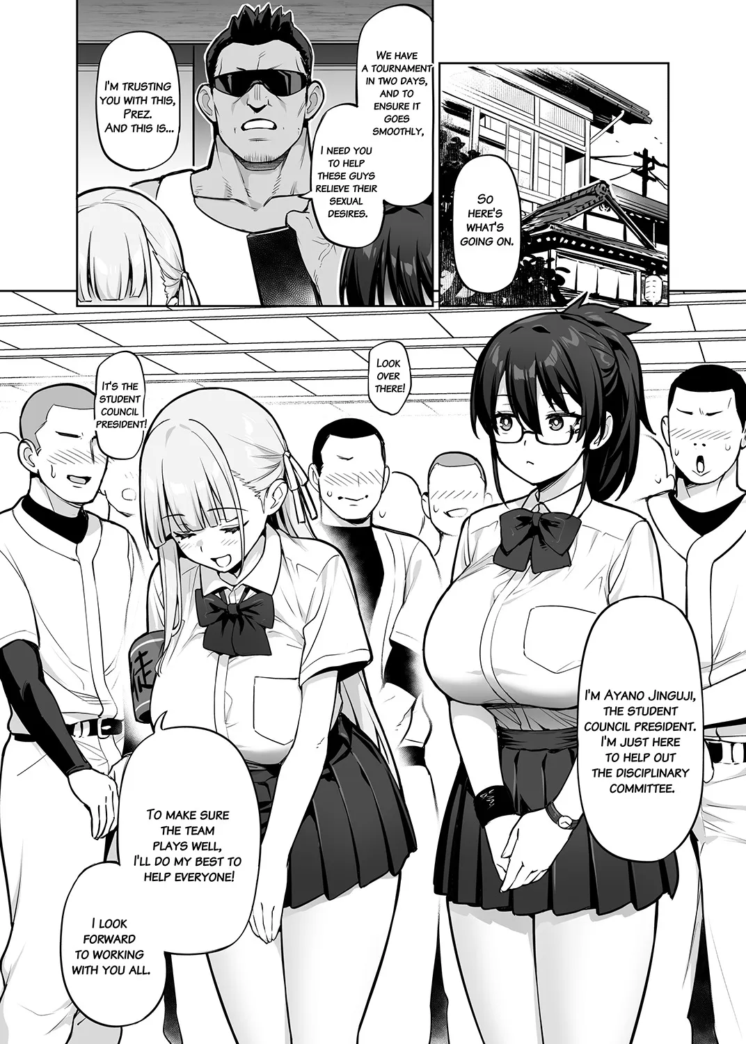 Seitokai no Joshi-tachi ga Kyonyuu sugiru Ken 4