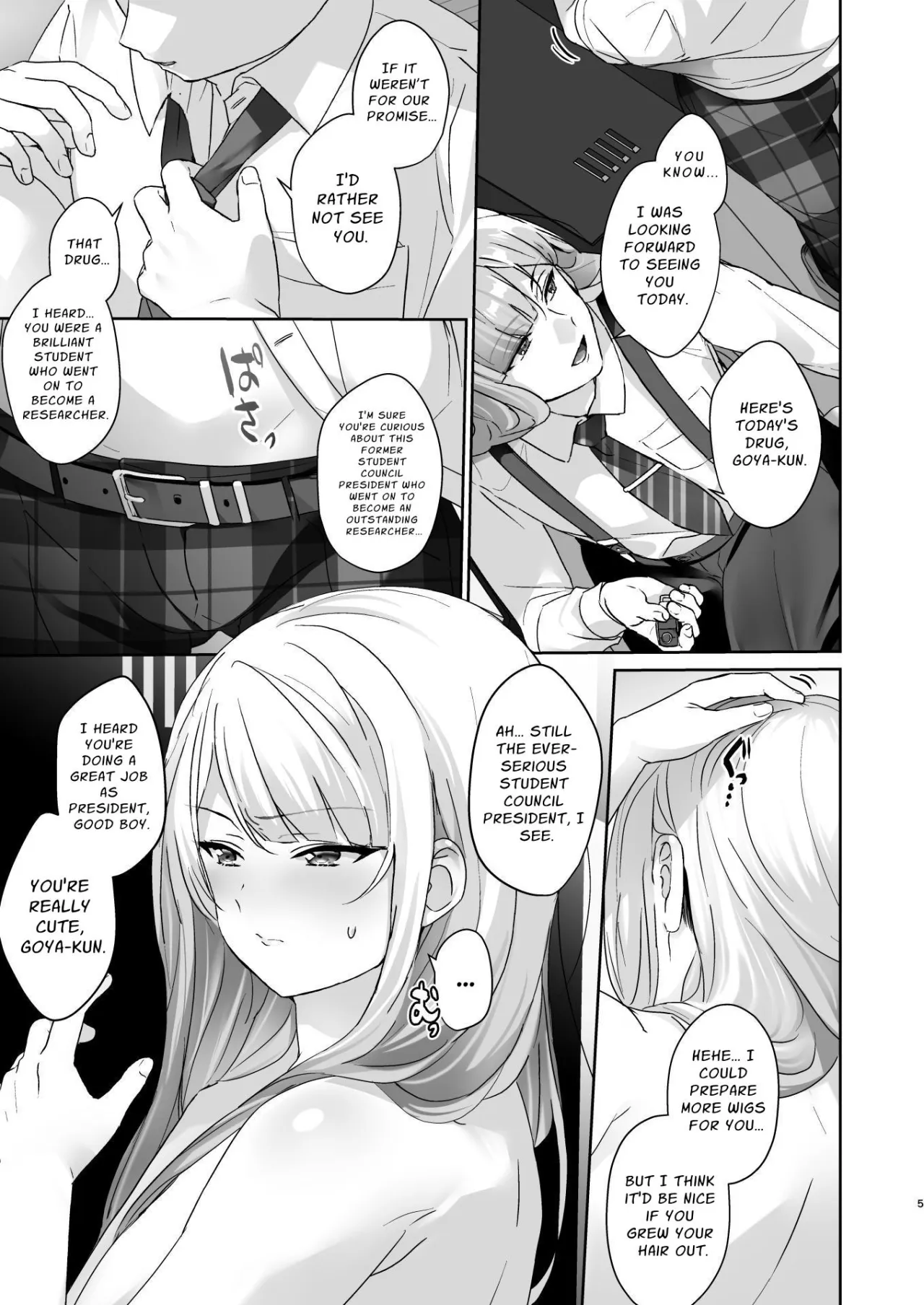 Seitokaichou wa Nyotaika kara Nigenai 4