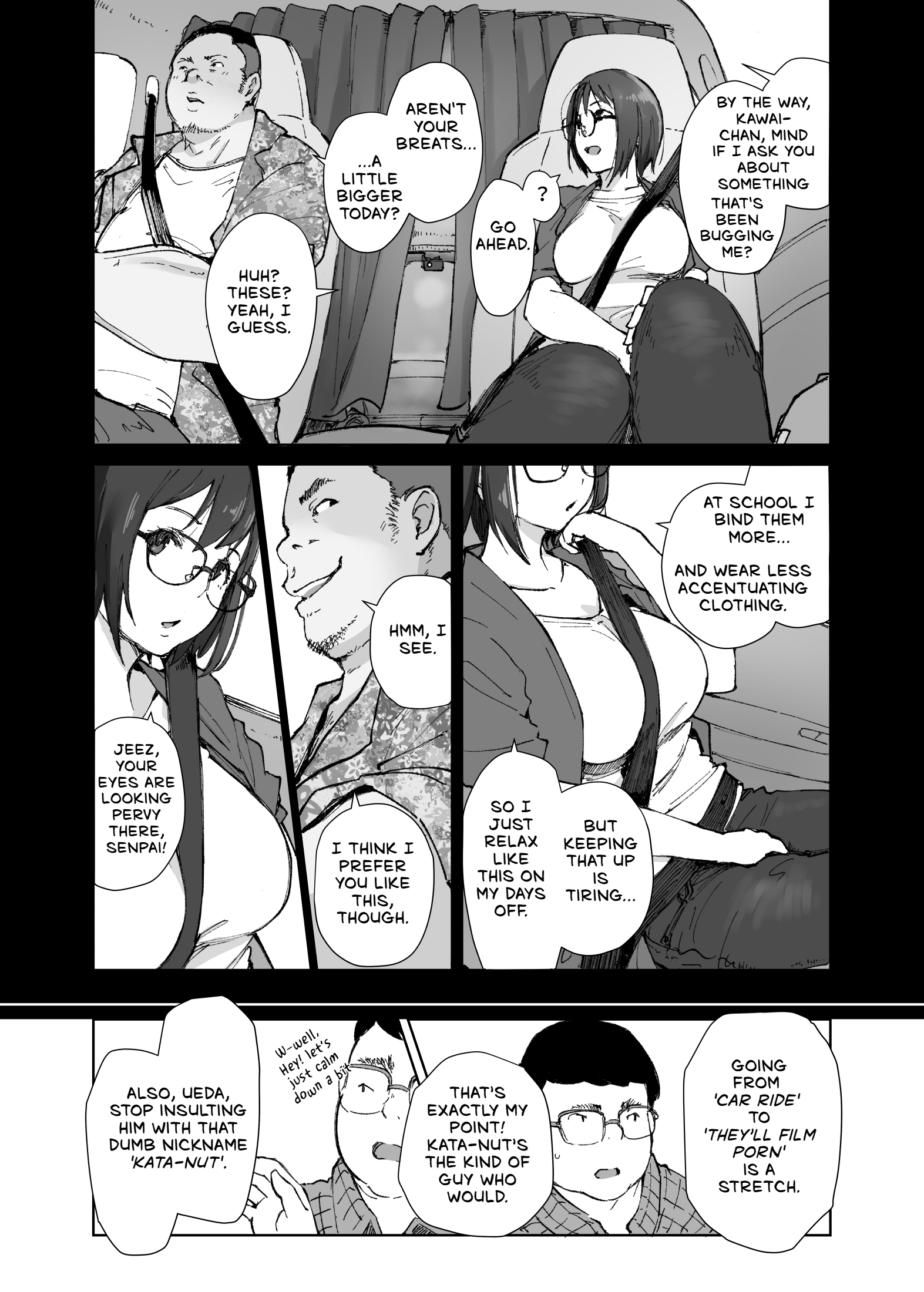Senpai no Dekai Kuruma ga Boku no Kanojo o Nosete Hageshiku Yureru 8