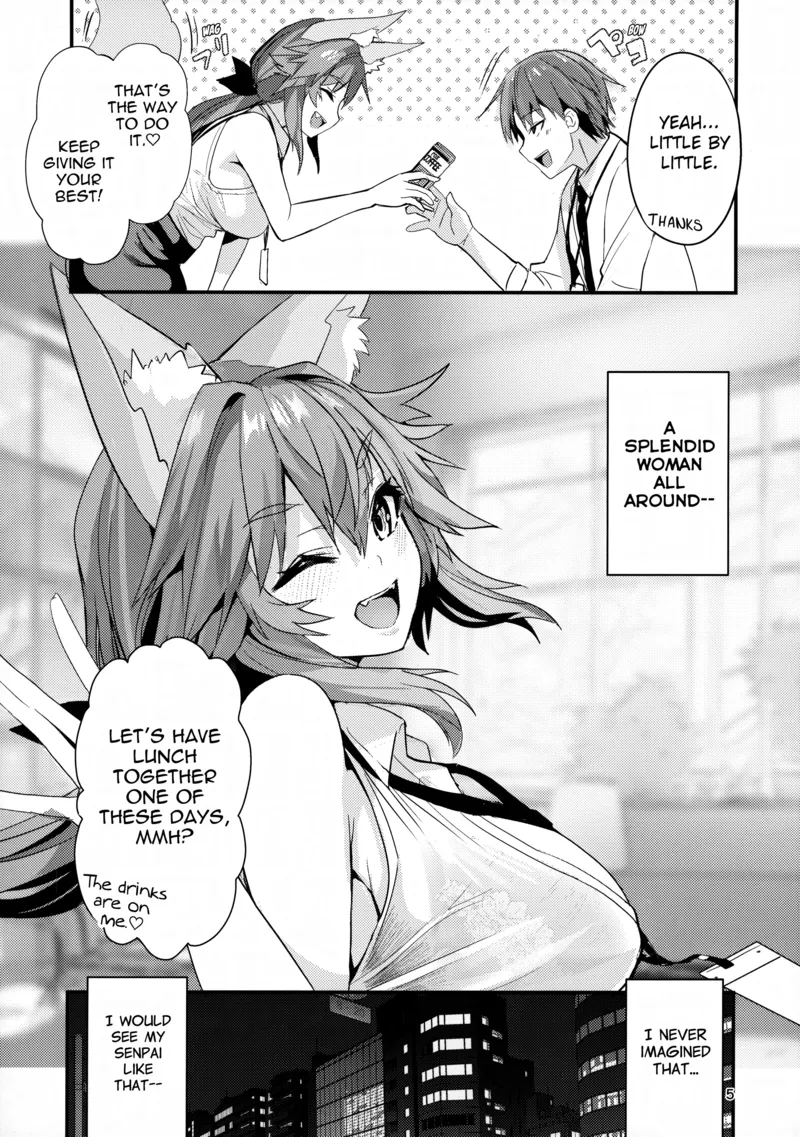 Senpai Office Worker Tamamo 4