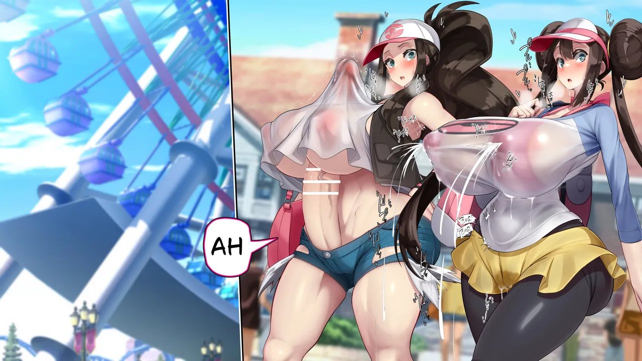 Senpai to Kouhai ~Misshitsu Kanransha de Mesumon Battle!!~ (Pokémon Black 2 and White 2) 53