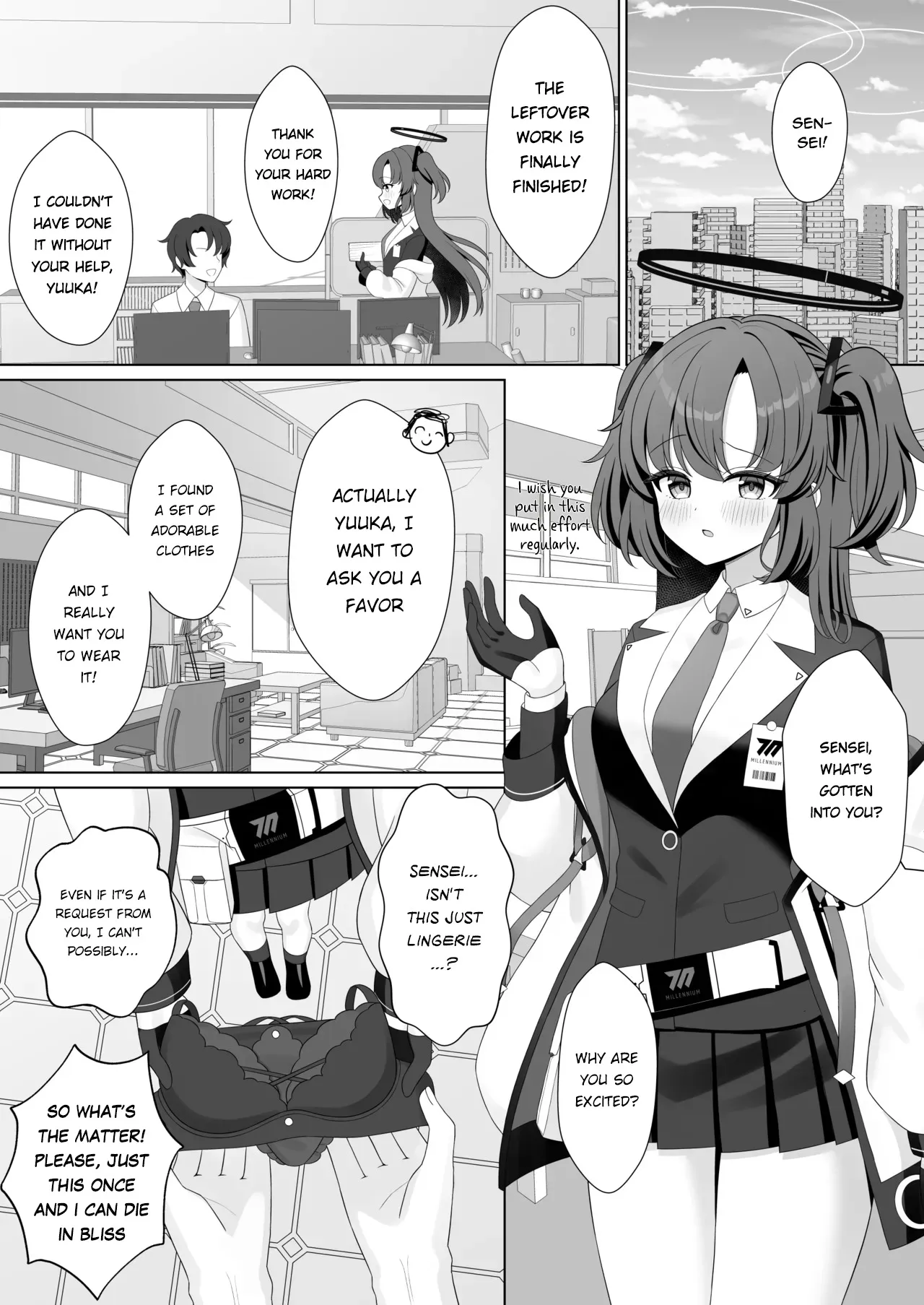 Sensei! Nan desu ka Kono Ikagawashii Shitagi wa! 4