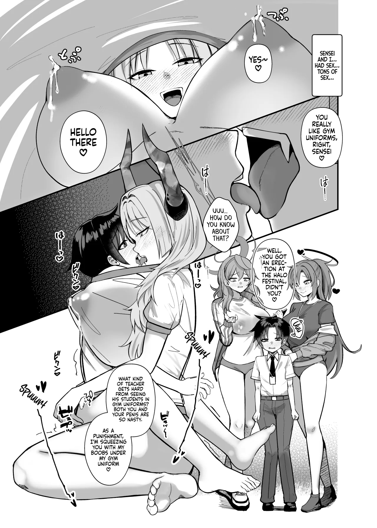 Sensei wa Dandan Seitsuu shitaku naa ~ru ♡ 30