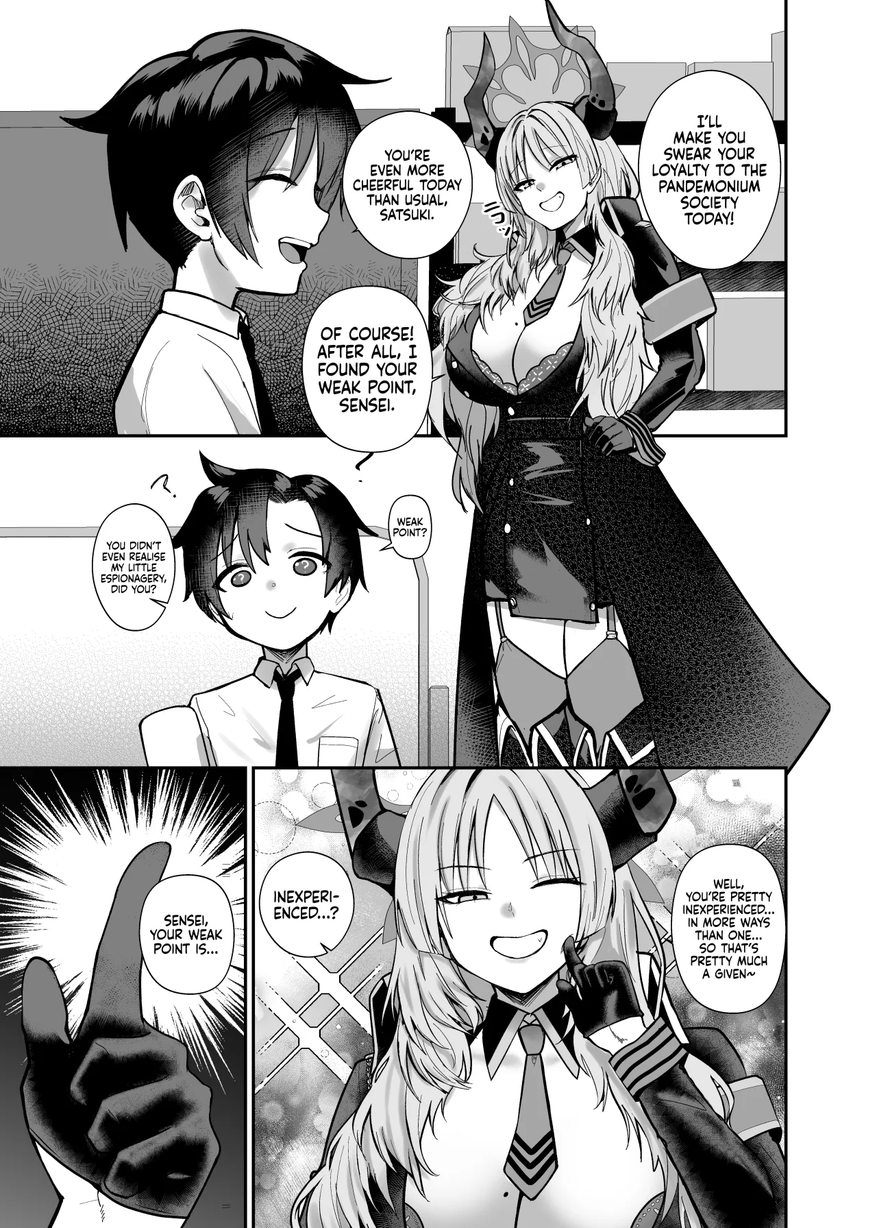 Sensei wa Dandan Seitsuu shitaku naa ~ru ♡ 6