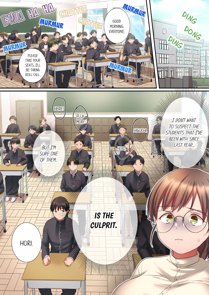 Sent to the Wrong Chat: Blackmailed by One of the Thirty Boys in My Class! (Uncensored) 4