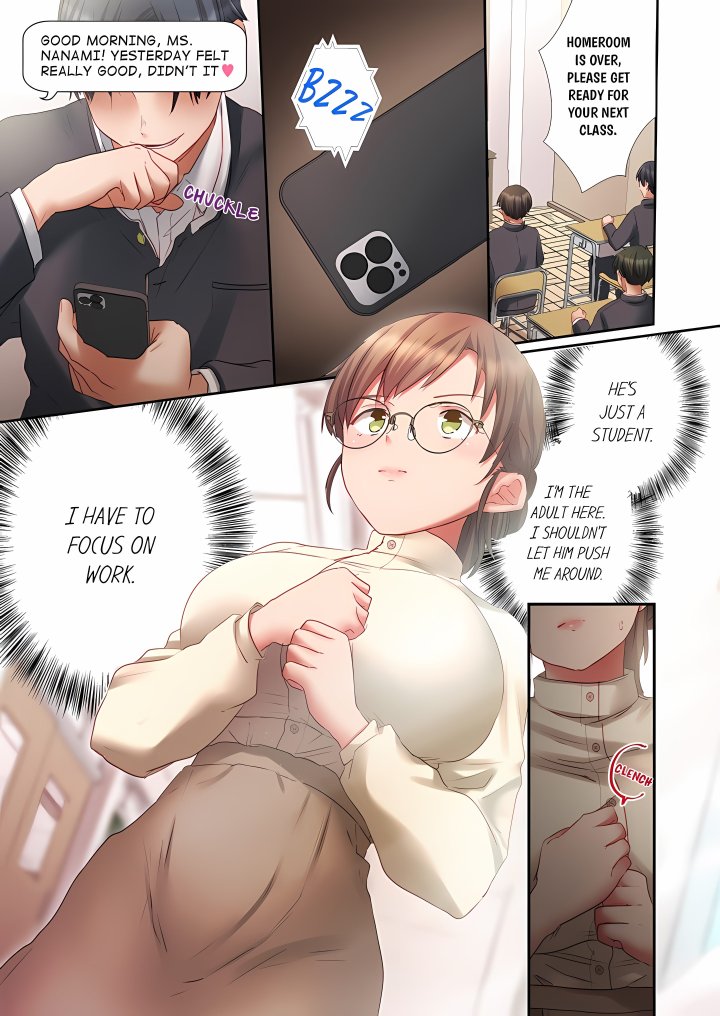 Sent to the Wrong Chat: Blackmailed by One of the Thirty Boys in My Class! (Uncensored) 7