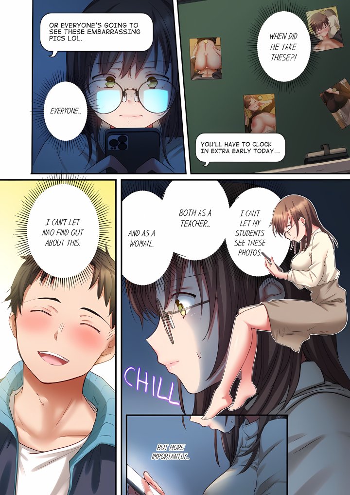 Sent to the Wrong Chat: Blackmailed by One of the Thirty Boys in My Class! (Uncensored) 4