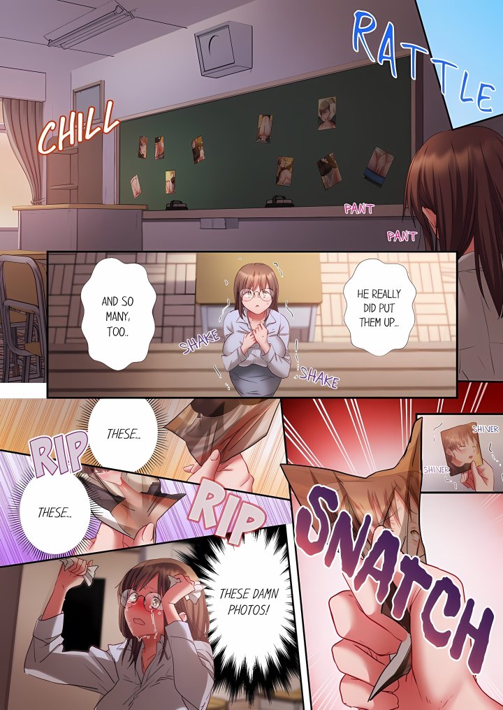 Sent to the Wrong Chat: Blackmailed by One of the Thirty Boys in My Class! (Uncensored) 6