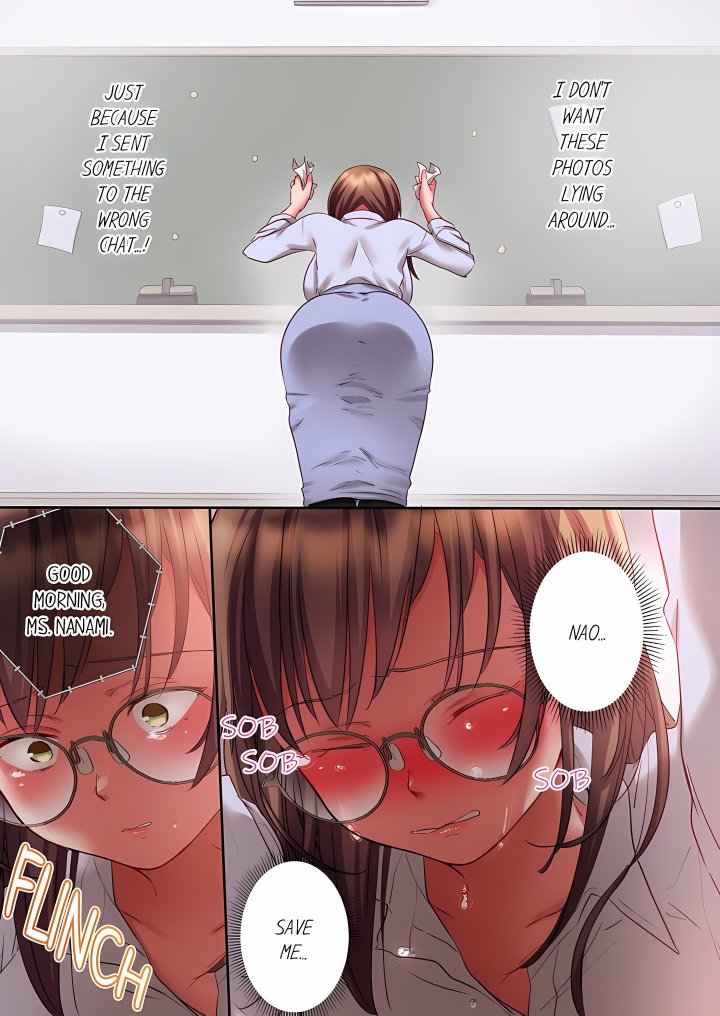 Sent to the Wrong Chat: Blackmailed by One of the Thirty Boys in My Class! (Uncensored) 7