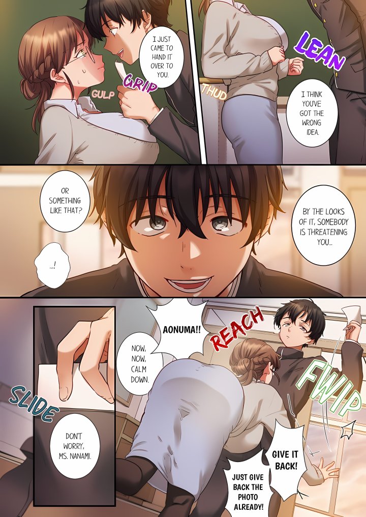 Sent to the Wrong Chat: Blackmailed by One of the Thirty Boys in My Class! (Uncensored) 2