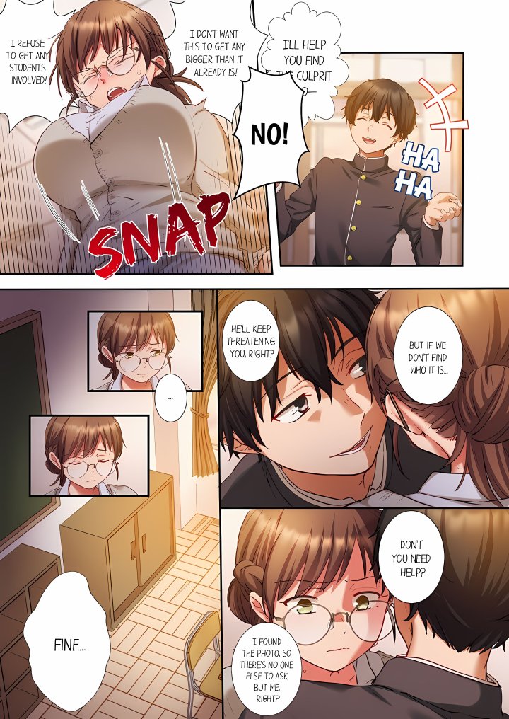 Sent to the Wrong Chat: Blackmailed by One of the Thirty Boys in My Class! (Uncensored) 3