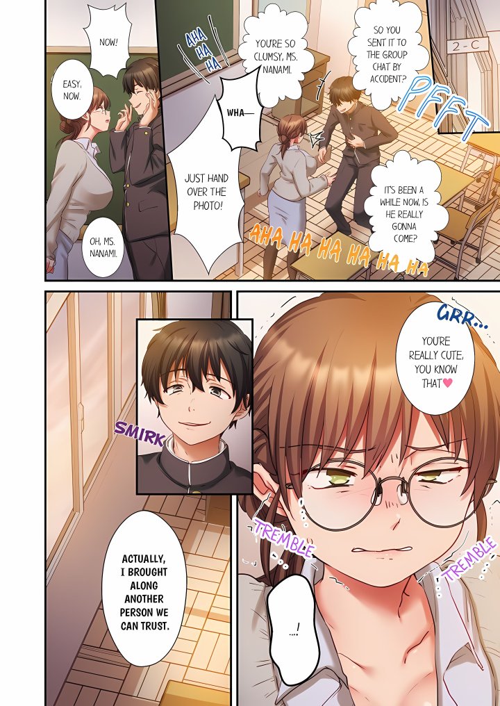 Sent to the Wrong Chat: Blackmailed by One of the Thirty Boys in My Class! (Uncensored) 4