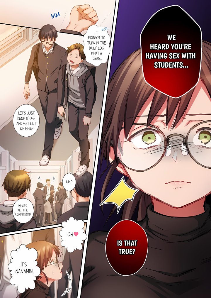 Sent to the Wrong Chat: Blackmailed by One of the Thirty Boys in My Class! (Uncensored) 8