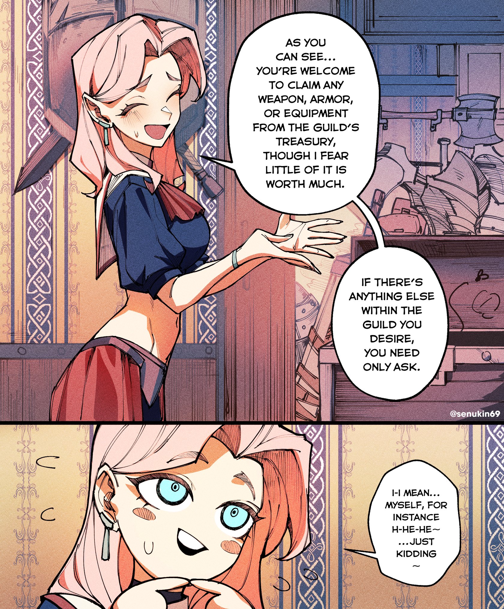 [Senukin] A Quest's Compensation 2