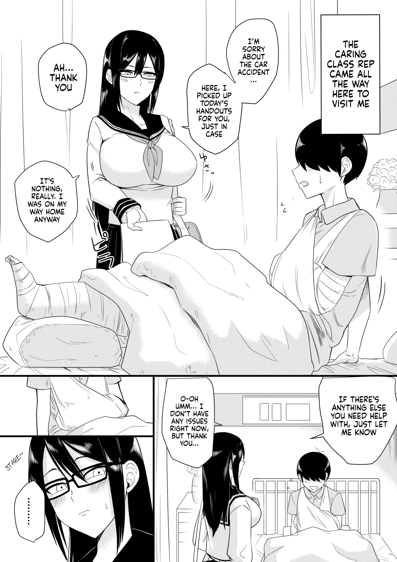 Sewayaki na Kyonyuu Gakkyuu Iinchou Sono 3