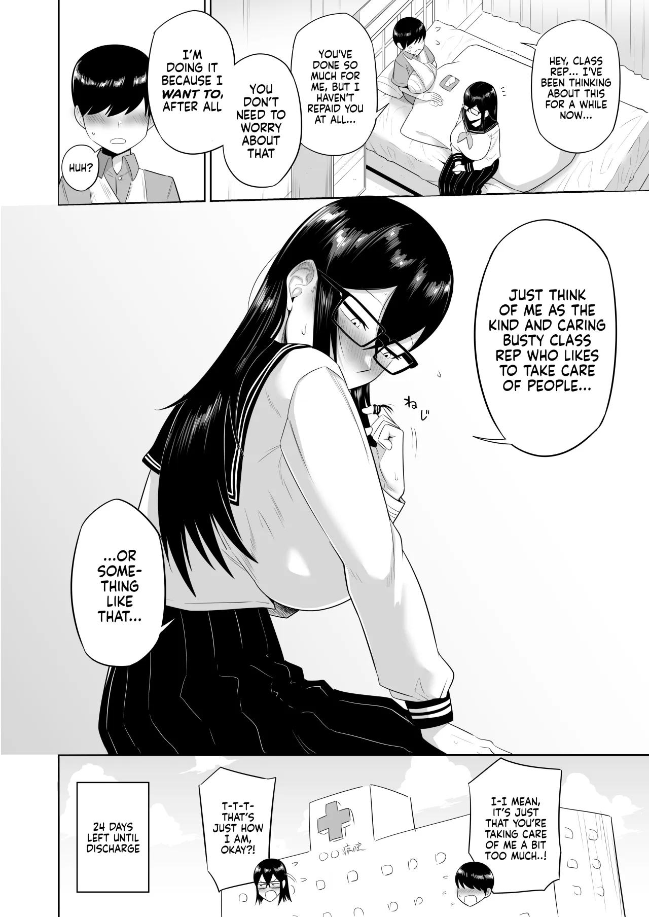 Sewayaki na Kyonyuu Gakkyuu Iinchou Sono 61