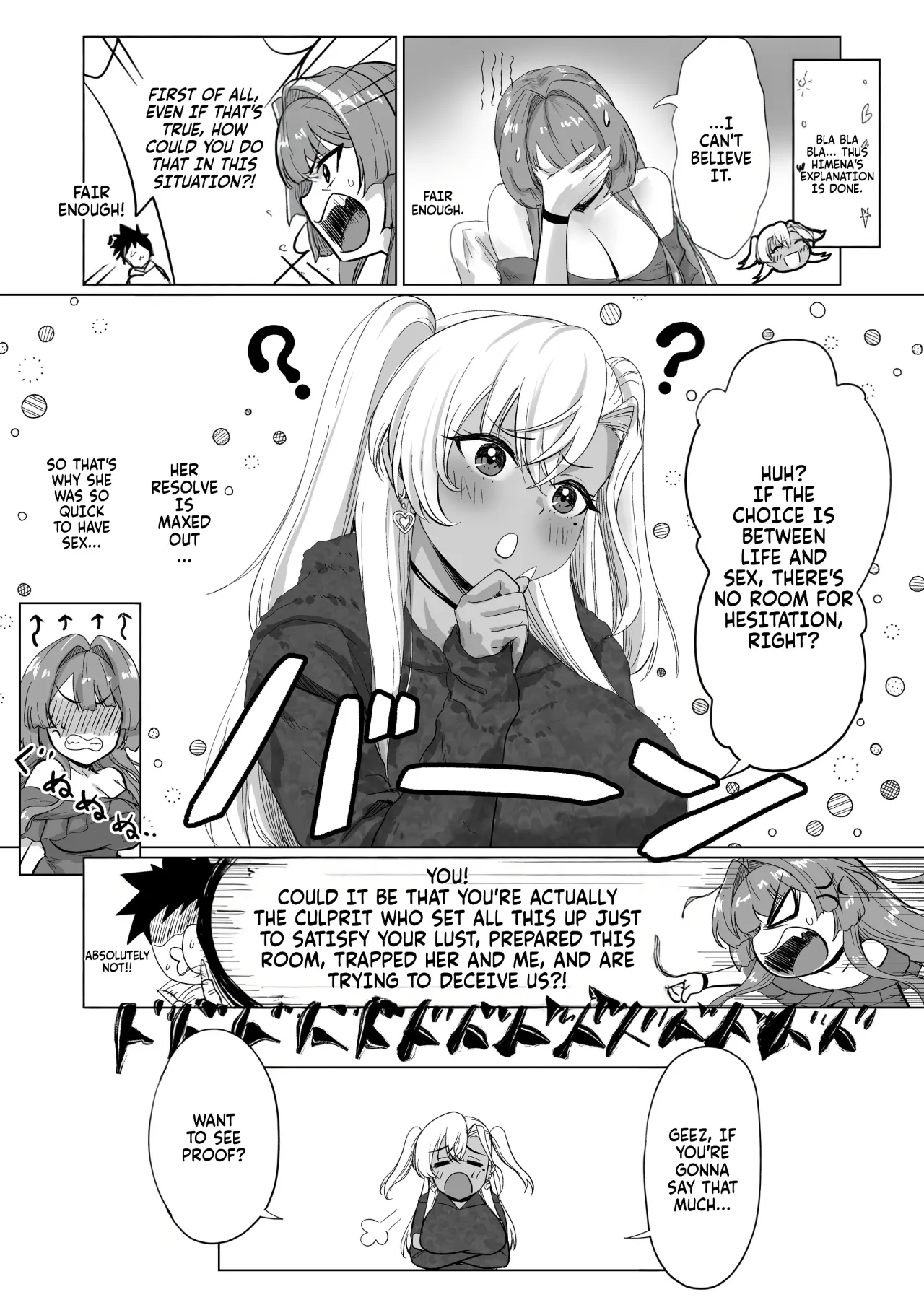 Sex Shinai to Derarenai Hotel 2 12