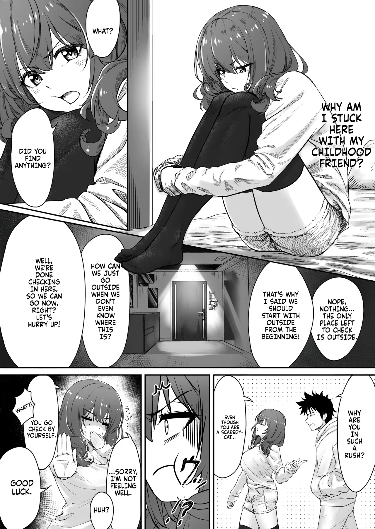 Sex Shinai to Derarenai Hotel 4