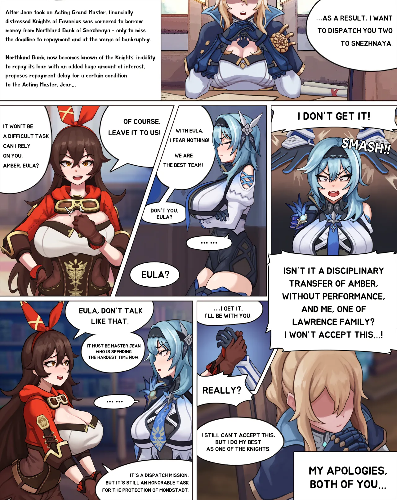 Sexual Service Mission of Knights of Favonius + Extras 2