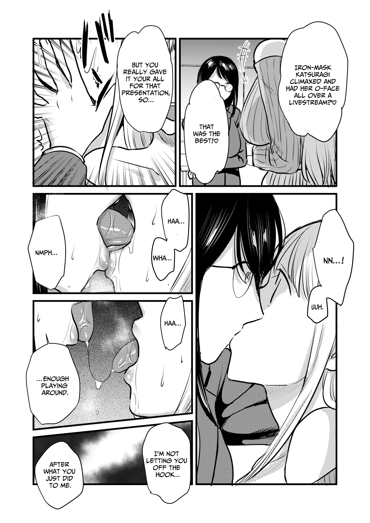 Shanai no Himegoto ~Stress Kaishou ni Kaisha no Toilet de Onani shite itara, Kouhai ni Kikarete shimatte ita Hanashi~ 27