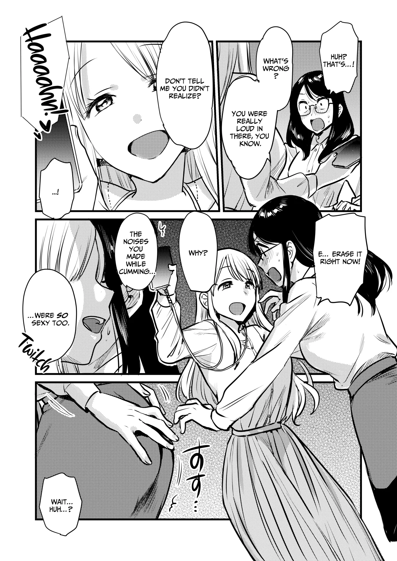 Shanai no Himegoto ~Stress Kaishou ni Kaisha no Toilet de Onani shite itara, Kouhai ni Kikarete shimatte ita Hanashi~ 8