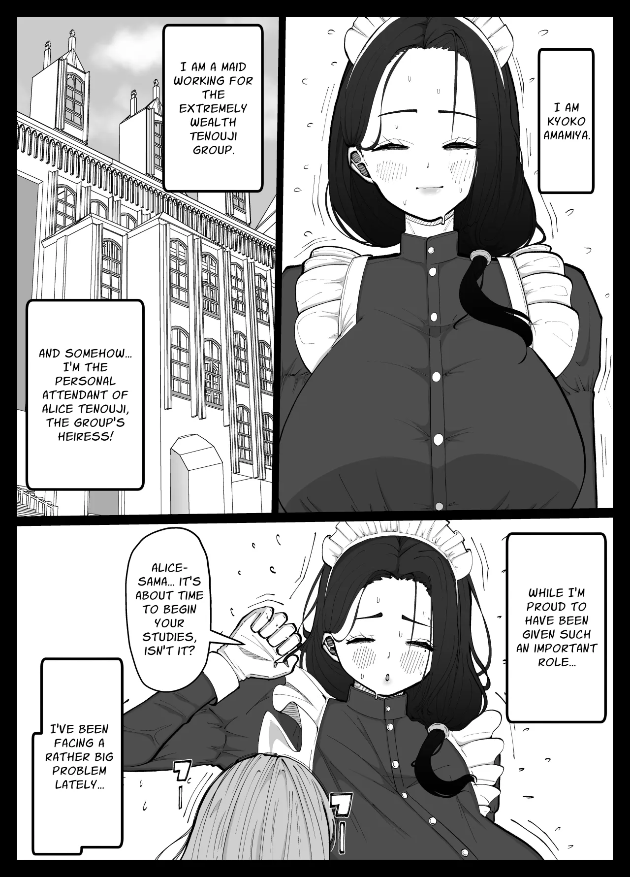 Shasei Daisuki Futanari Ojou-sama o Osewa suru Maid-san no Hanashi 2