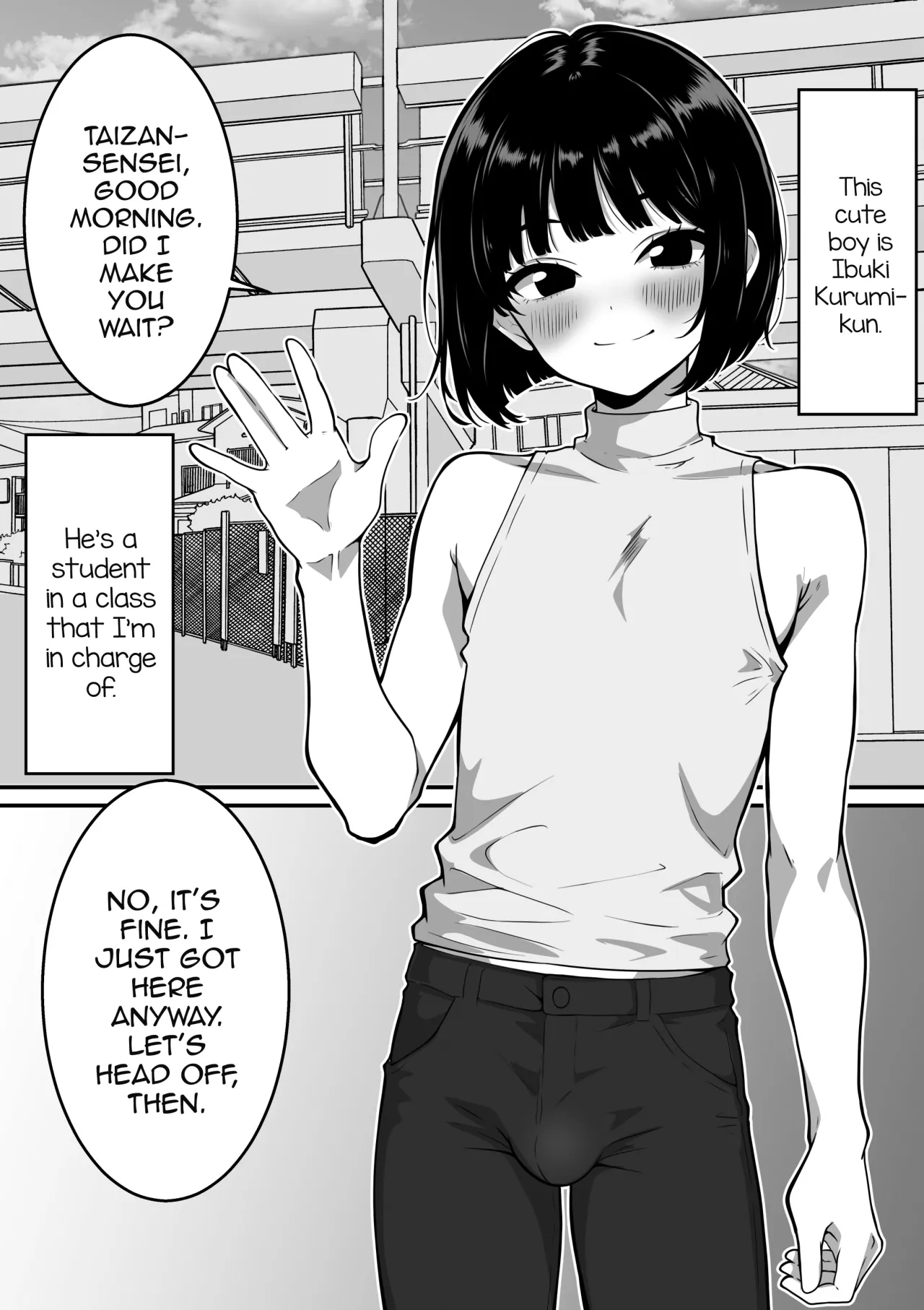 Shasei shimakuru Kagai Jugyou ~Hentai Kyoushi ni Mesu Ochi saserareru Shounen~ 2