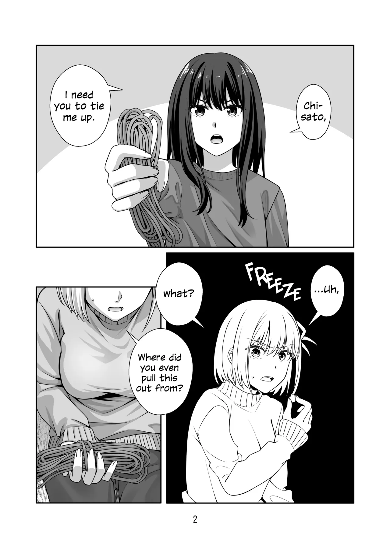 Shibari Play o Yaritaitte Itta no Omae darou! 3