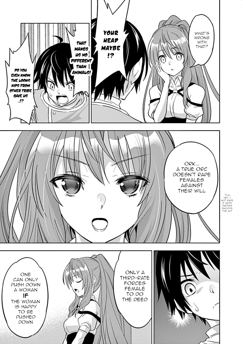 Shijou Saikyou Orc-san no Tanoshii Tanetsuke Harem Zukuri 22