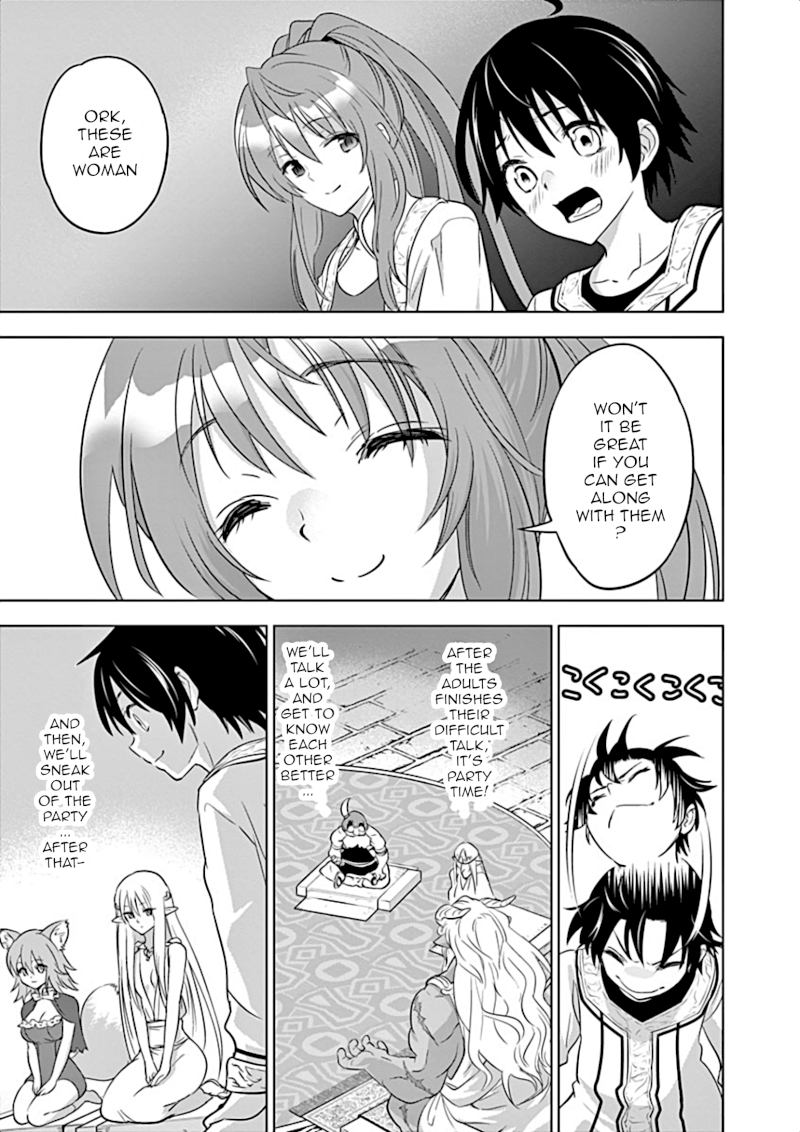 Shijou Saikyou Orc-san no Tanoshii Tanetsuke Harem Zukuri 27
