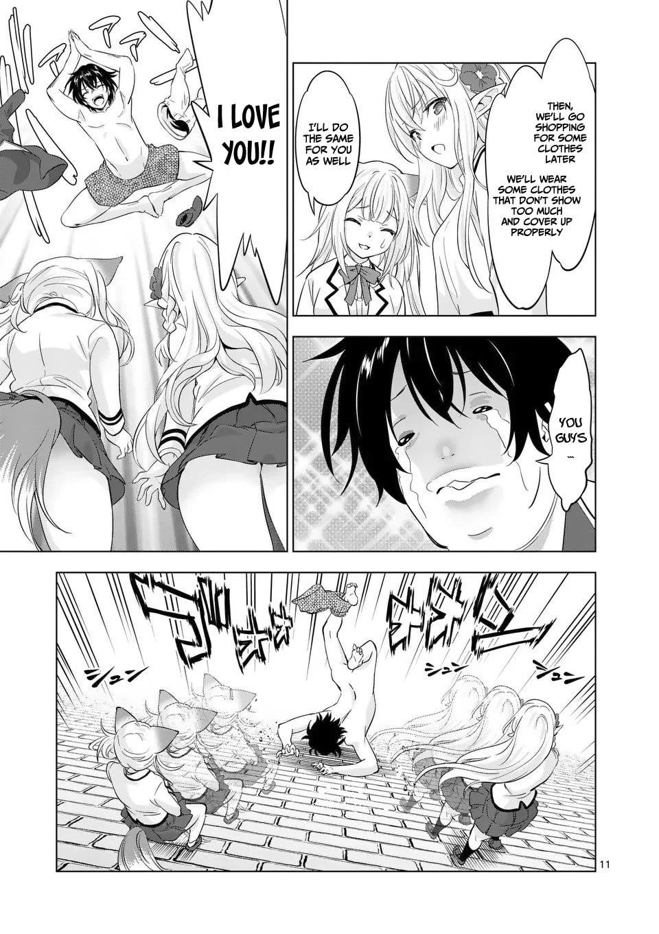 Shijou Saikyou Orc-san no Tanoshii Tanetsuke Harem Zukuri 11