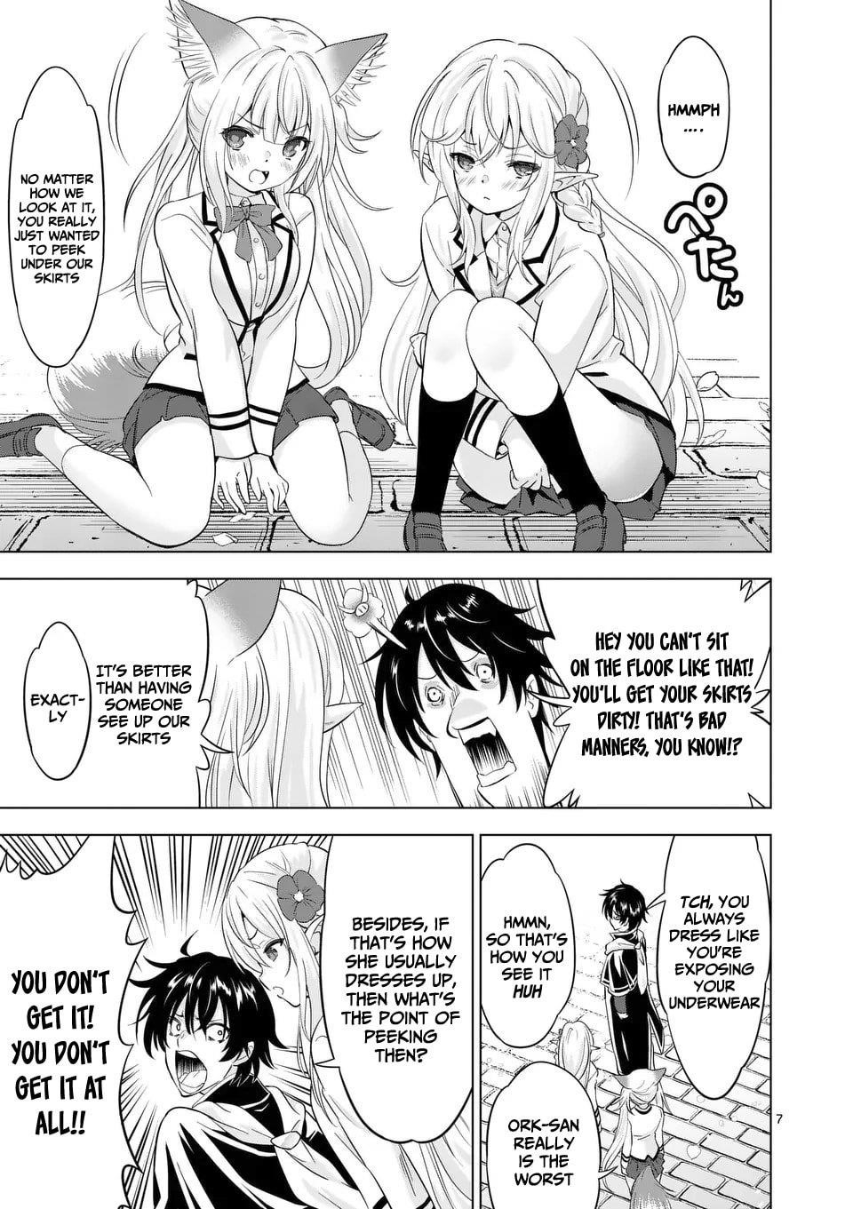Shijou Saikyou Orc-san no Tanoshii Tanetsuke Harem Zukuri 7