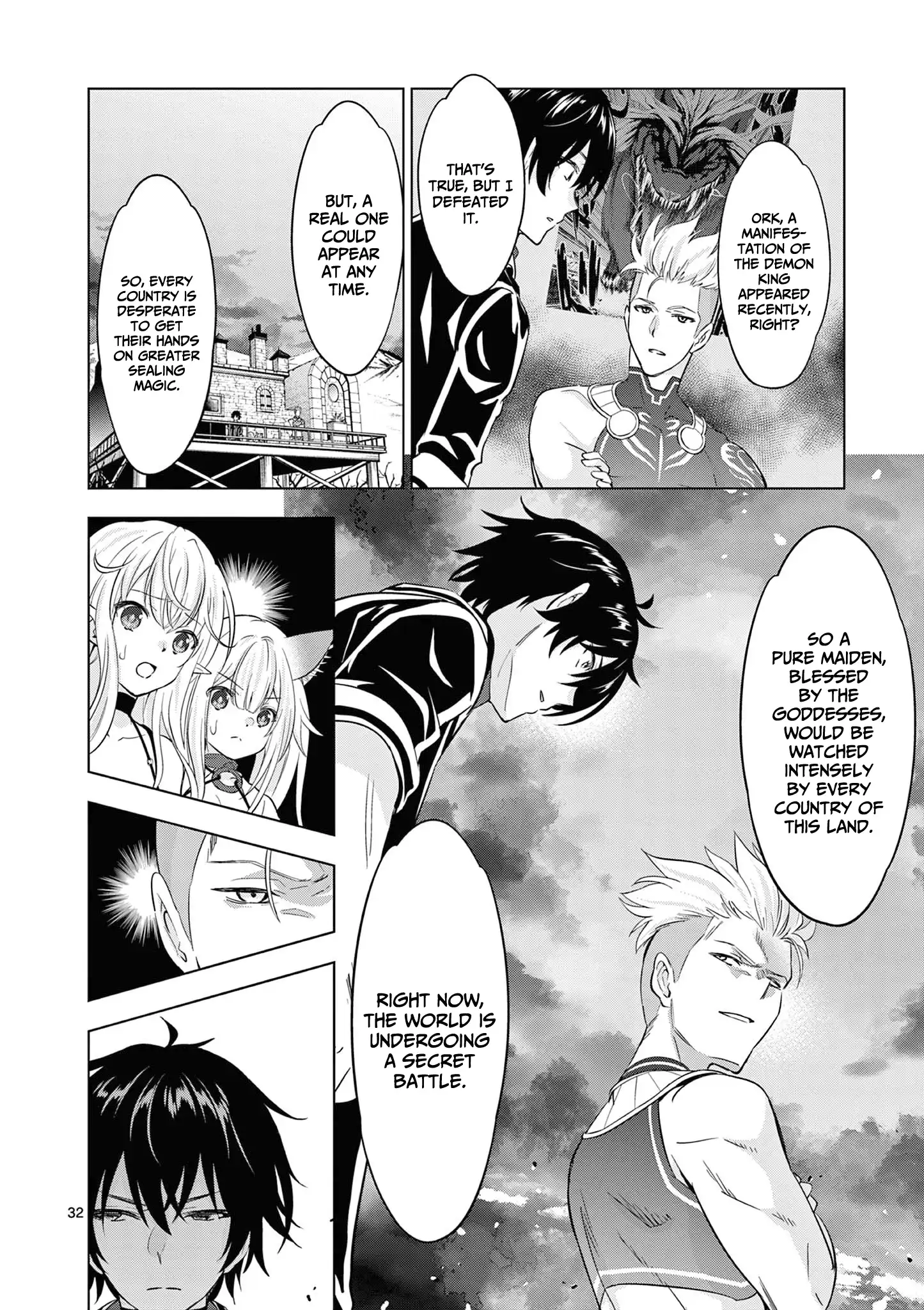 Shijou Saikyou Orc-san no Tanoshii Tanetsuke Harem Zukuri 4