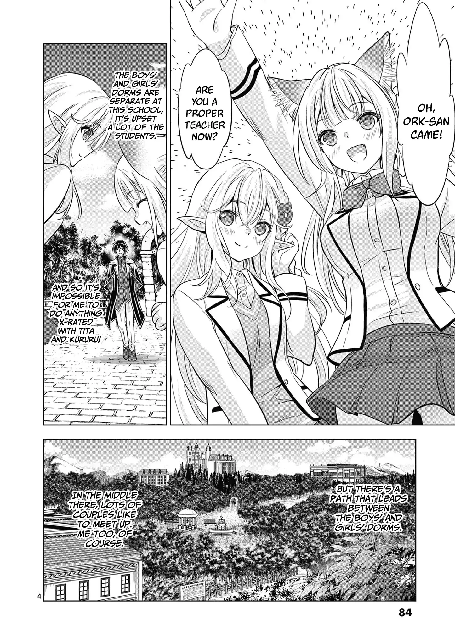 Shijou Saikyou Orc-san no Tanoshii Tanetsuke Harem Zukuri 5