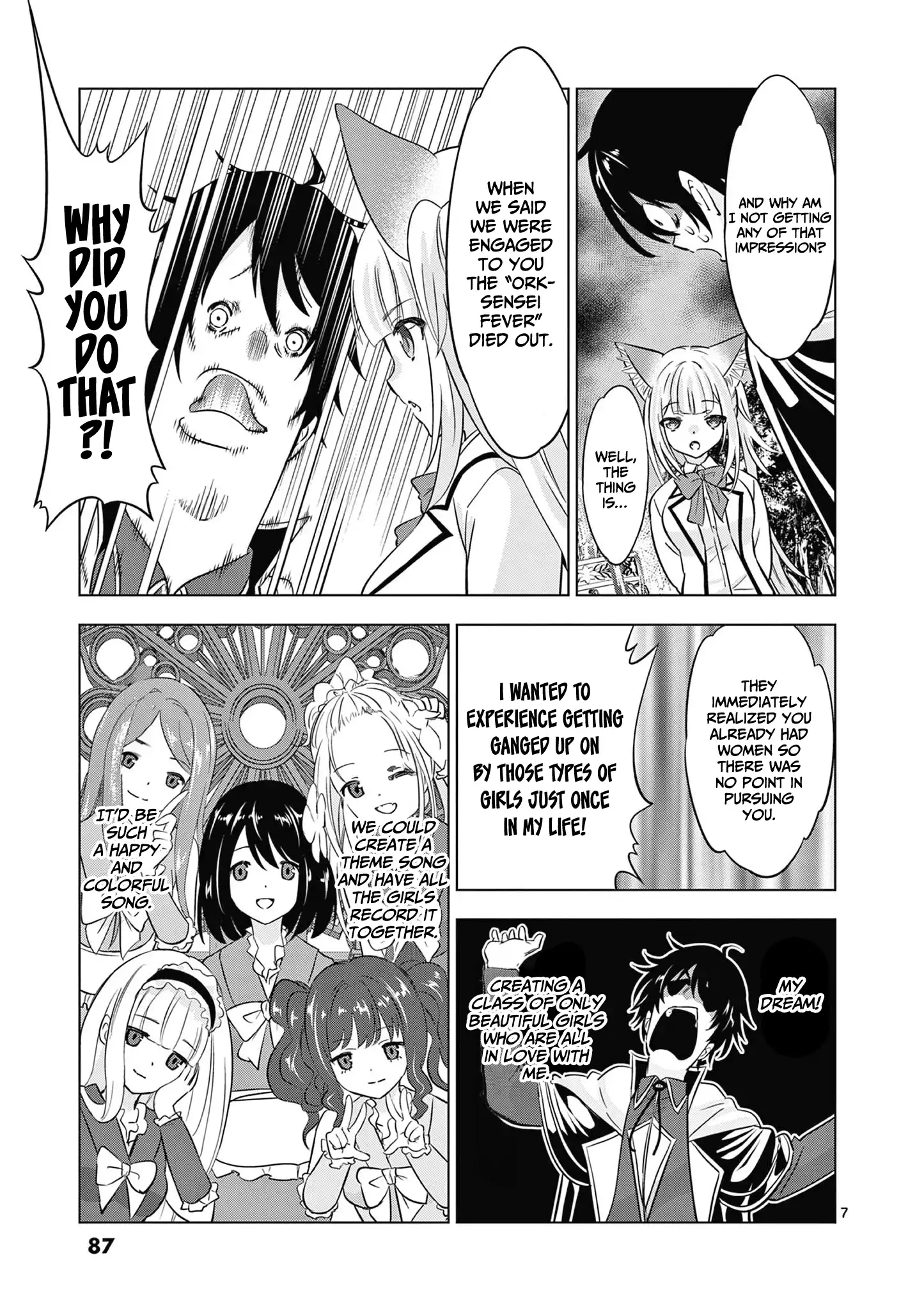 Shijou Saikyou Orc-san no Tanoshii Tanetsuke Harem Zukuri 8