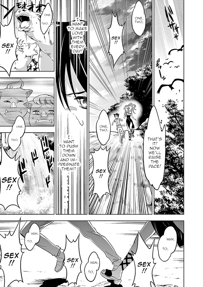 Shijou Saikyou Orc-san no Tanoshii Tanetsuke Harem Zukuri 12